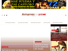 Tablet Screenshot of amarresdeamorgratis.com
